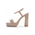 Platform Chunky Heel Ankle Strap Sandals