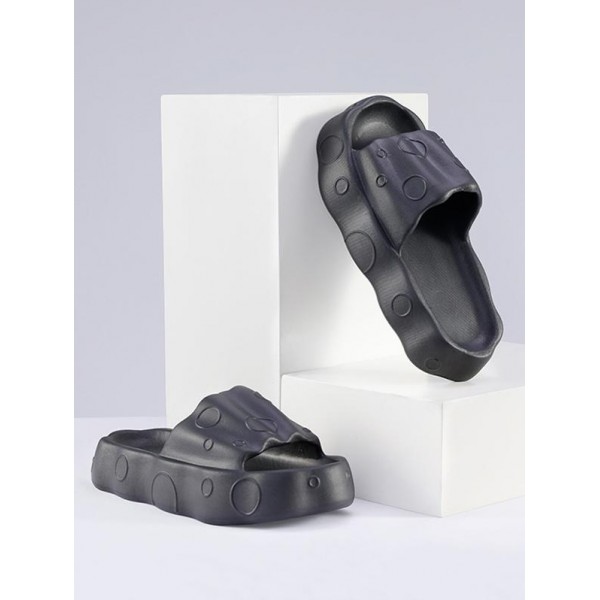 Bubbles Pattern Thick Bottom Slippers