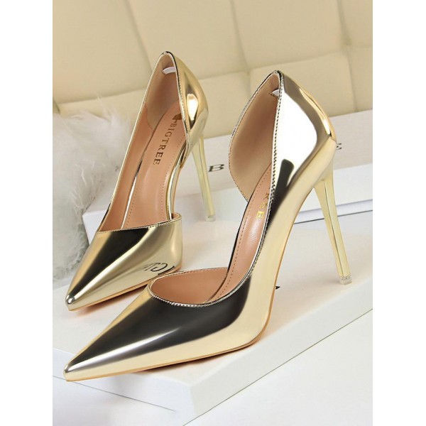 Pointed Toe High Heel Pumps